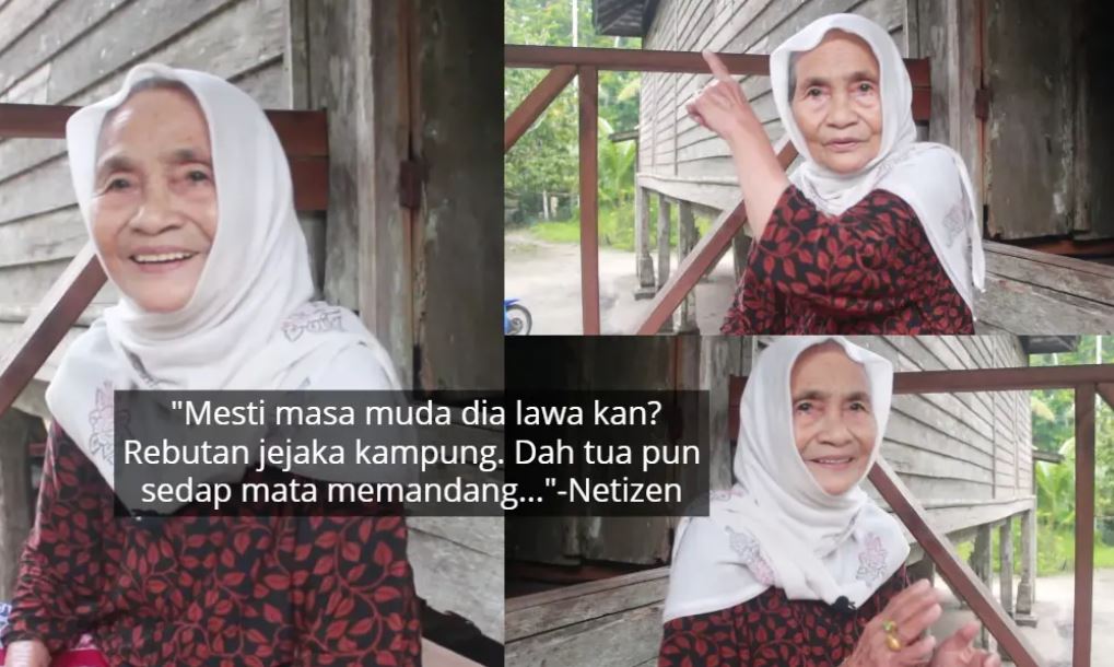 Sopan Sangat. Nenek 90 tahun bercakap dengan dialek istimewa. Tetapi lain pula yang dipuji.